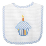 3 Martha Cupcake Birthday Bib