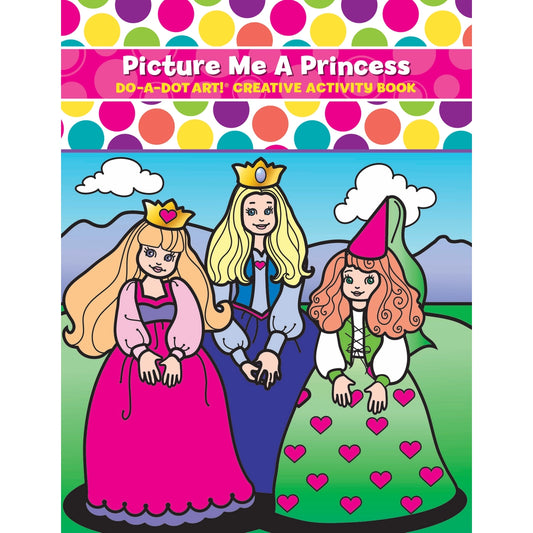 Princess DO-A-DOT ART Creative Activity Books