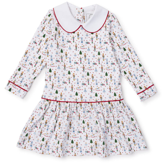Lillian Girls' Pima Cotton Dress - Nutcracker Encore