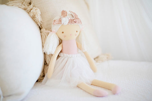 Alimrose Sienna Doll - Pale Pink