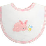 Medium Pink Bunny Bib