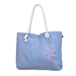 oh mint navy tote