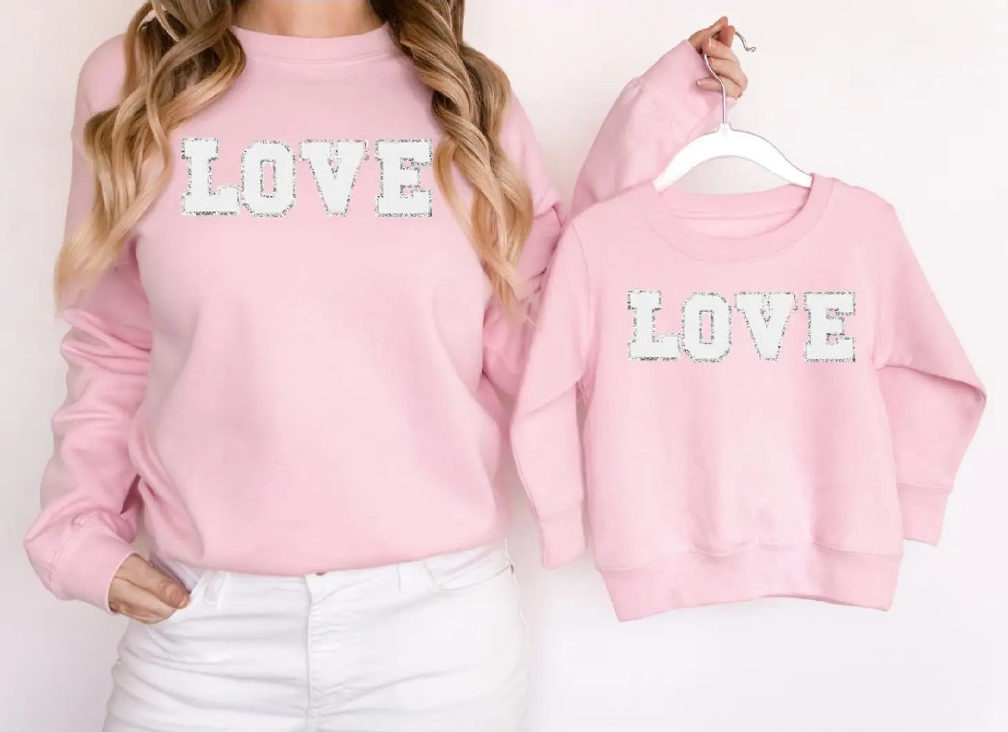 Matching mother daughter discount sweatshirts