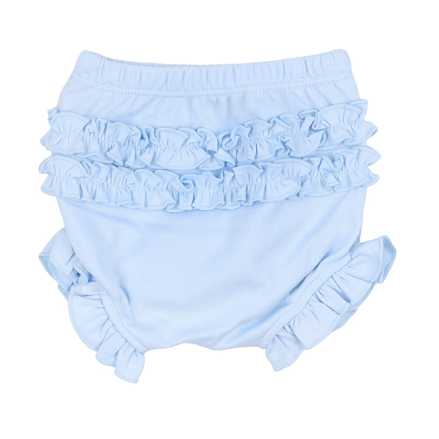 Hailey and Harry Smocked Collared Ruffle Diaper Cover Set