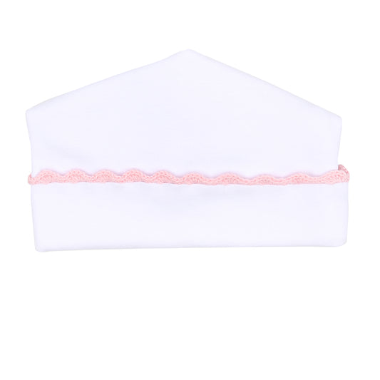 Magnolia Baby Baby Joy Embroidered Hat - Light Pink