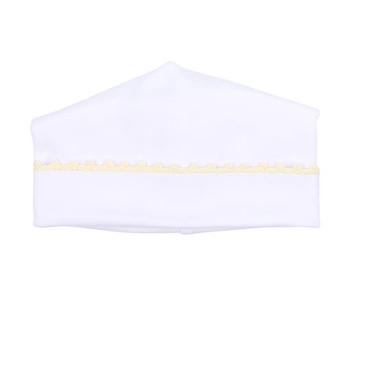 Magnolia Baby Baby Joy Embroidered Hat - Yellow