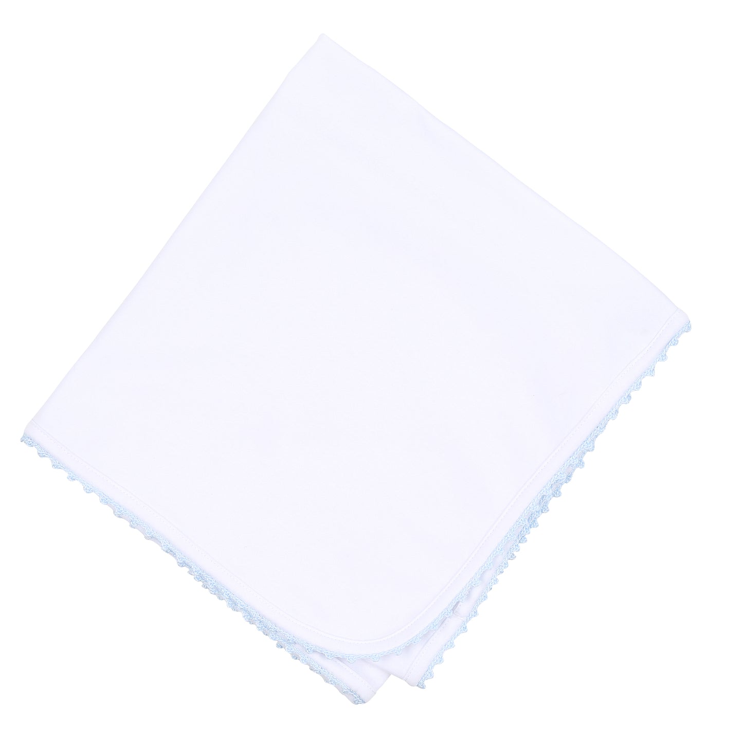 Magnolia Baby Baby Joy Embroidered Receiving Blanket - Blue