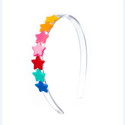 Centipede Star Rainbow Headband by Lilies & Roses