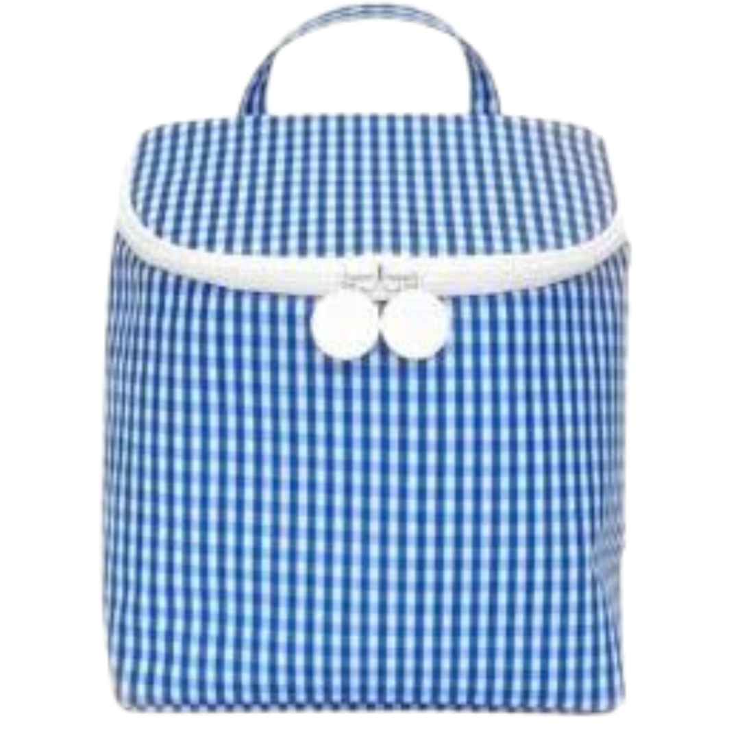Checkered Pattern Insulation Lunch Bag