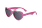Hearts Kids Sunglasses - Paparazzi Pink