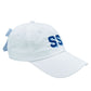Bits and Bows Monogram Baseball Hat with Bow