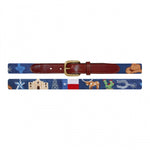 Smathers and Branson Texas Life Needlepoint Children's Belt