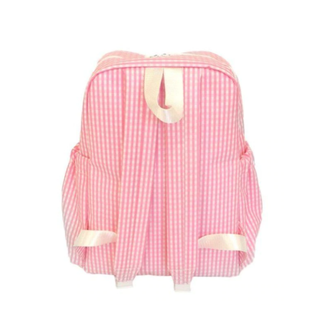 TRVL Design Pink Gingham Backpacker JoJo Mommy Dallas