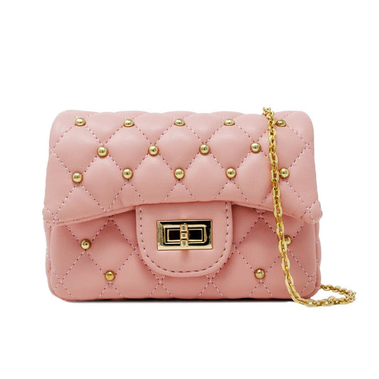 Pink Quilted Childs Purse Zomi Gems