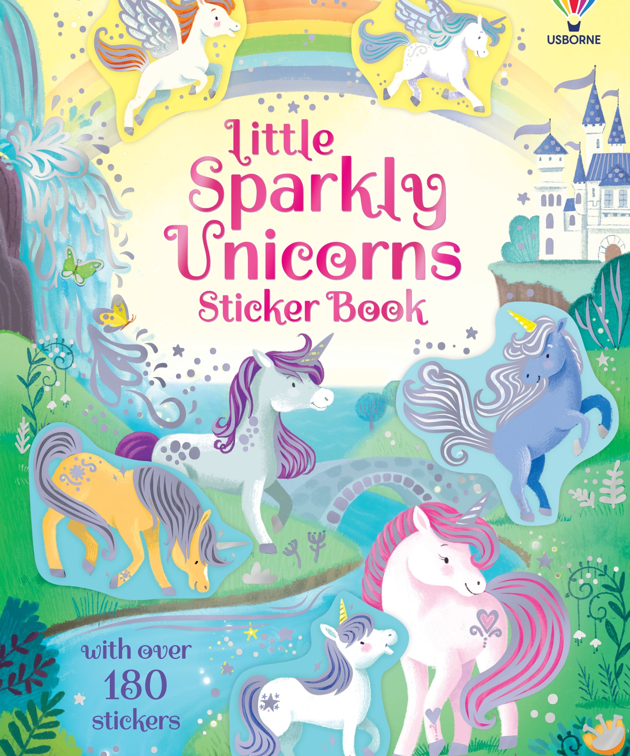 Little Sparkly Unicorns Sticker Book