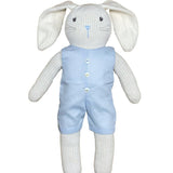 Zubels Knit Bunny in Blue Jon Jon