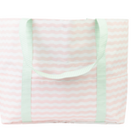 Apple Of My Isla The Summer Bag- Pink and Green 