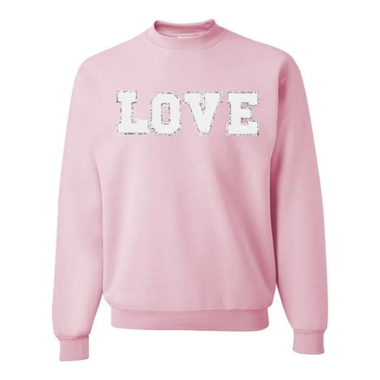 Adult Love patch Sweatshirt by Sweet Wink