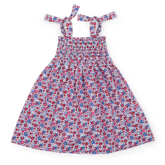 Lila and Hayes Betsy Girls' Woven Pima Cotton Dress - Freedom Floral