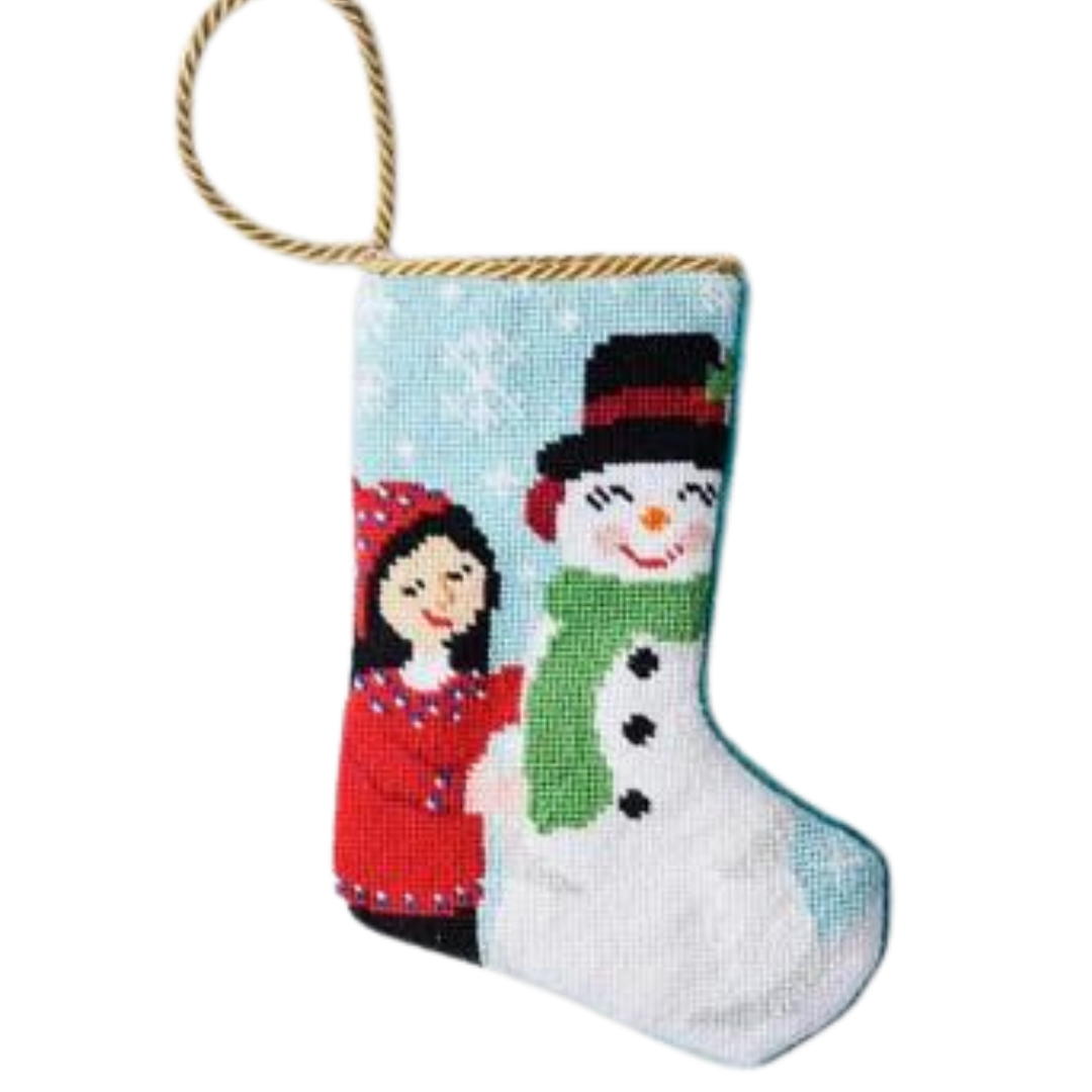 A Friend of Frosty Bauble Stocking