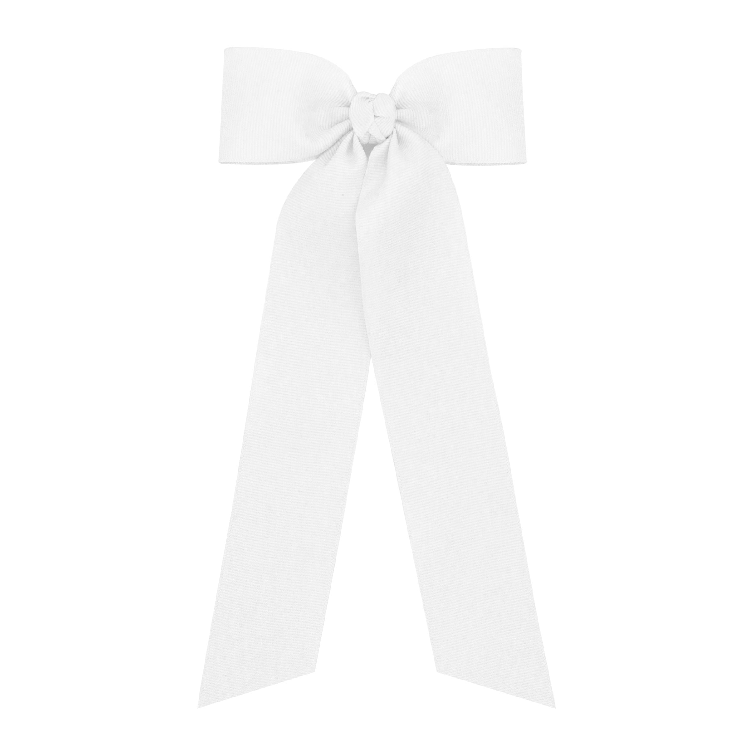 Wee Ones Medium Grosgrain Long Tail Bow