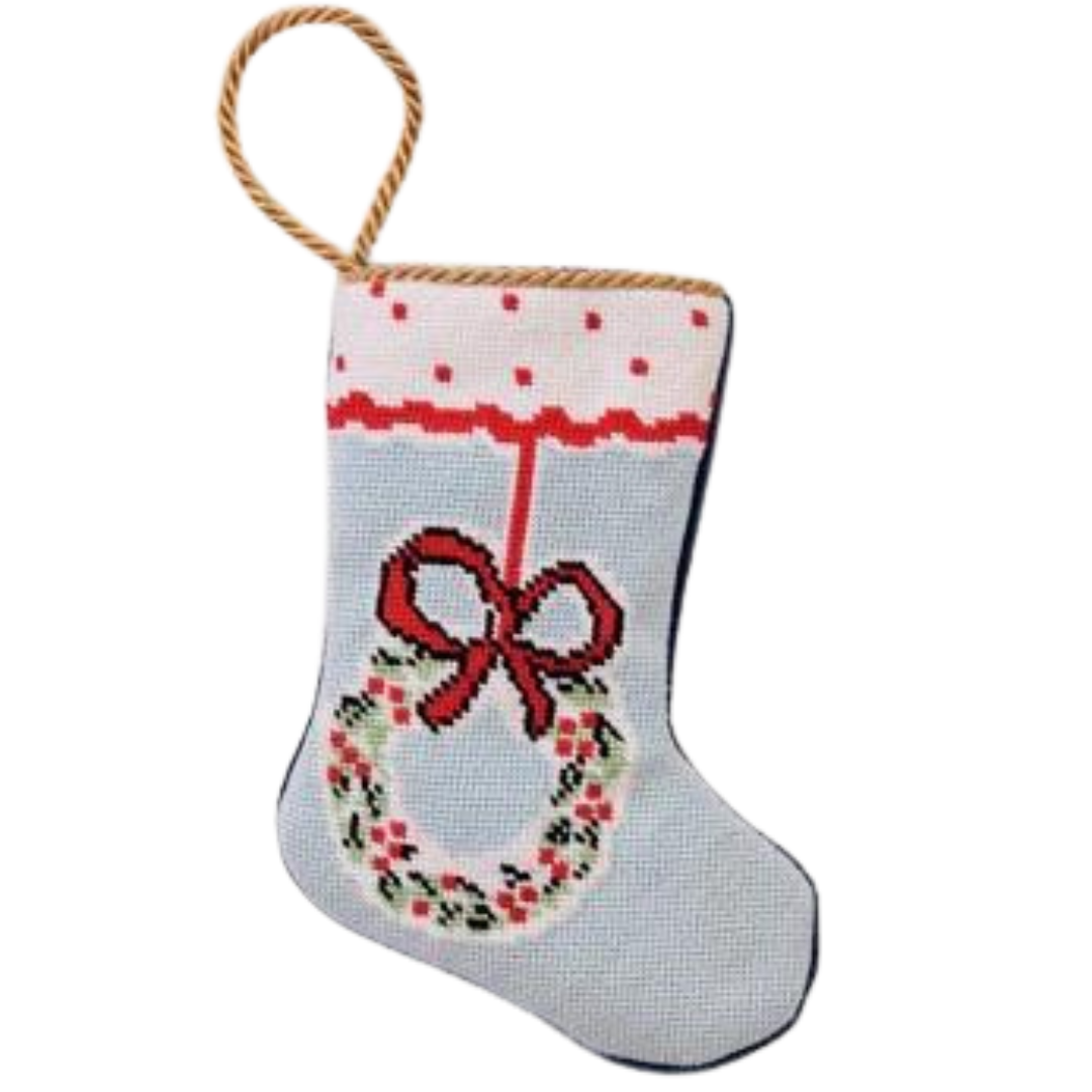 Holiday Cheer Wreath by Susan Brown Bauble Stocking