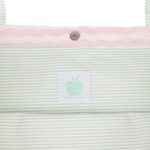 Apple Of My Isla The Summer Bag- Pink and Green 