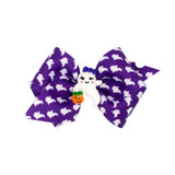 Extra Small Halloween Bow with Center