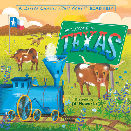 WElcome to Texas A Little Engine that could children's book