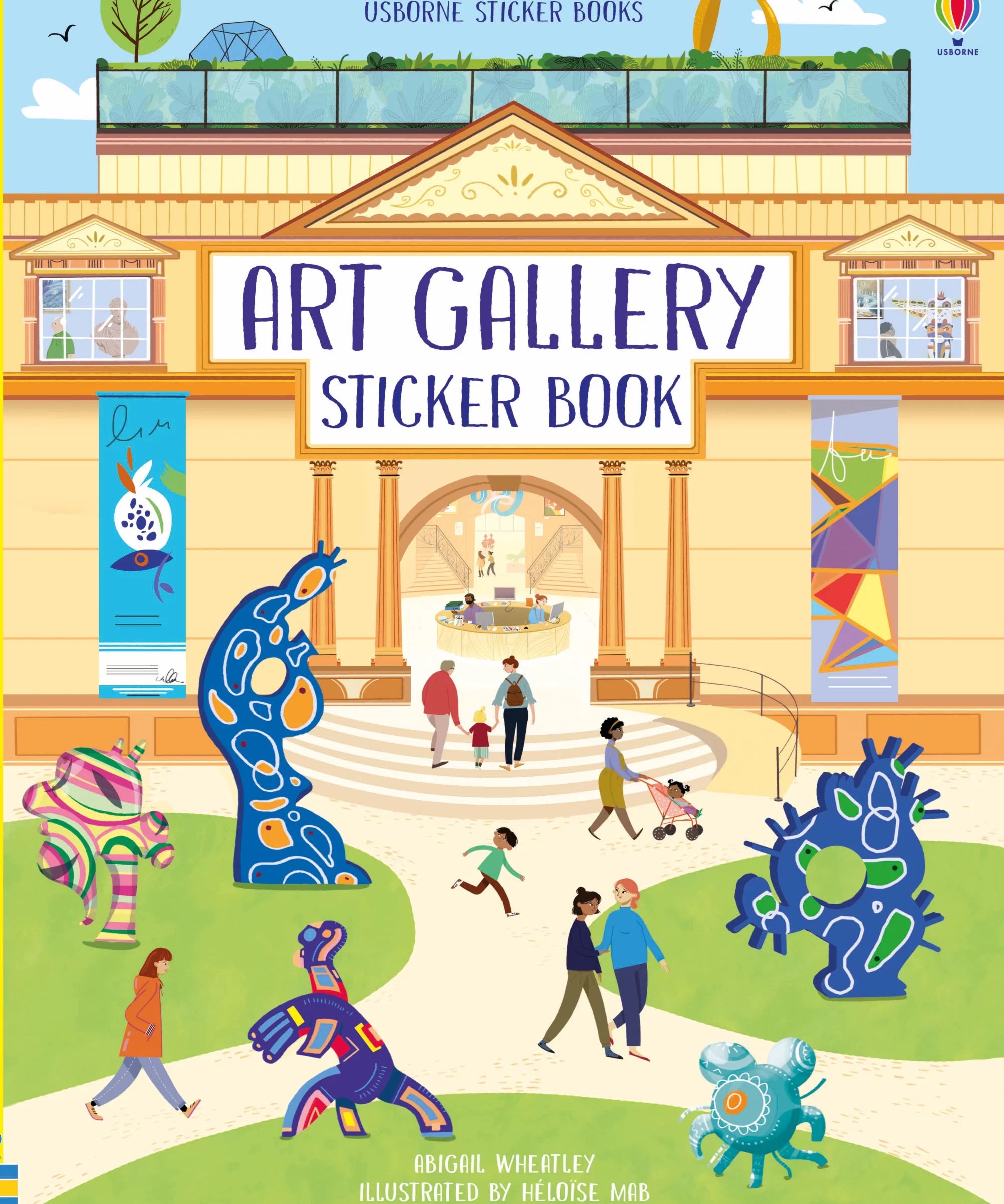Art Gallery Sticker Book