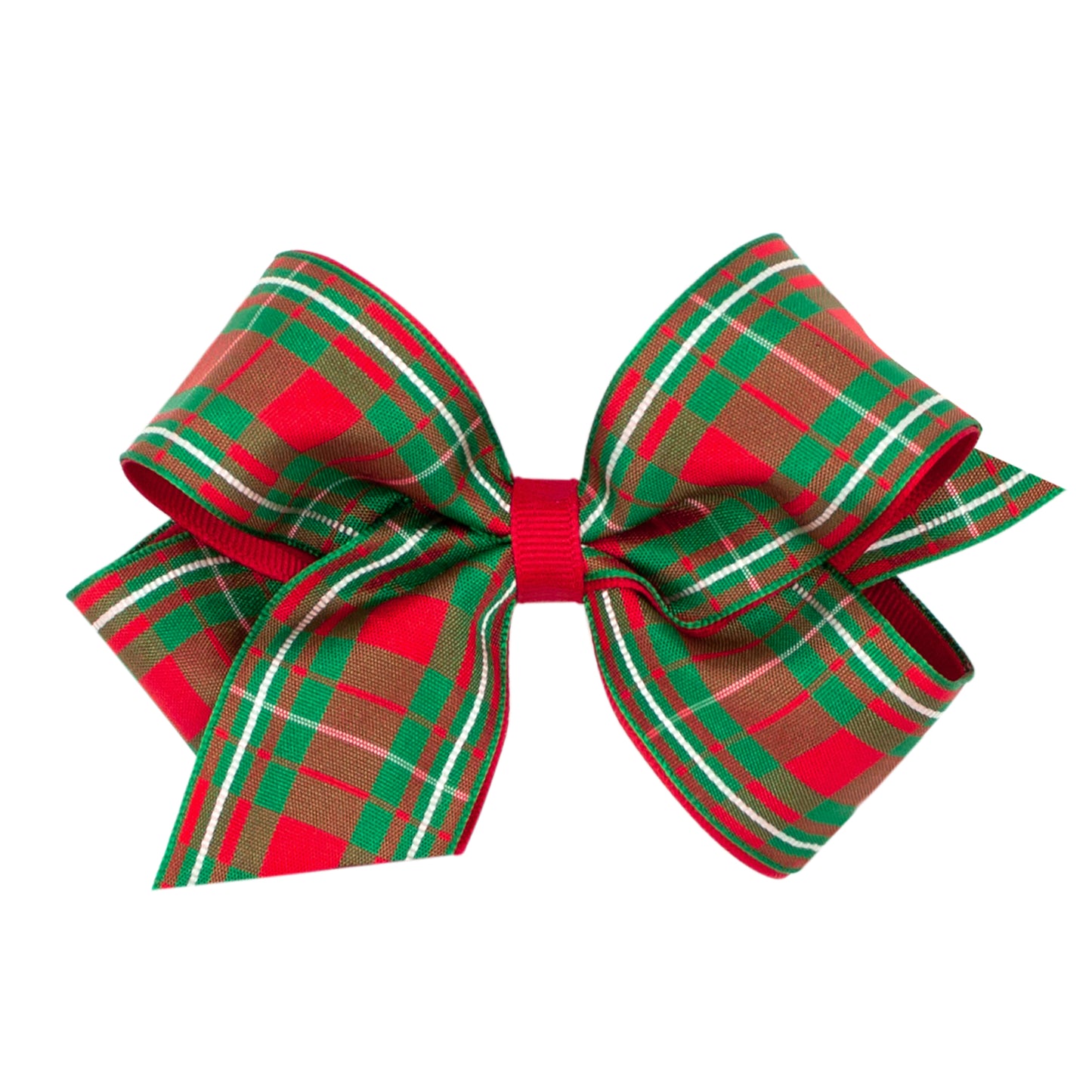 Medium Christmas Plaid Bow