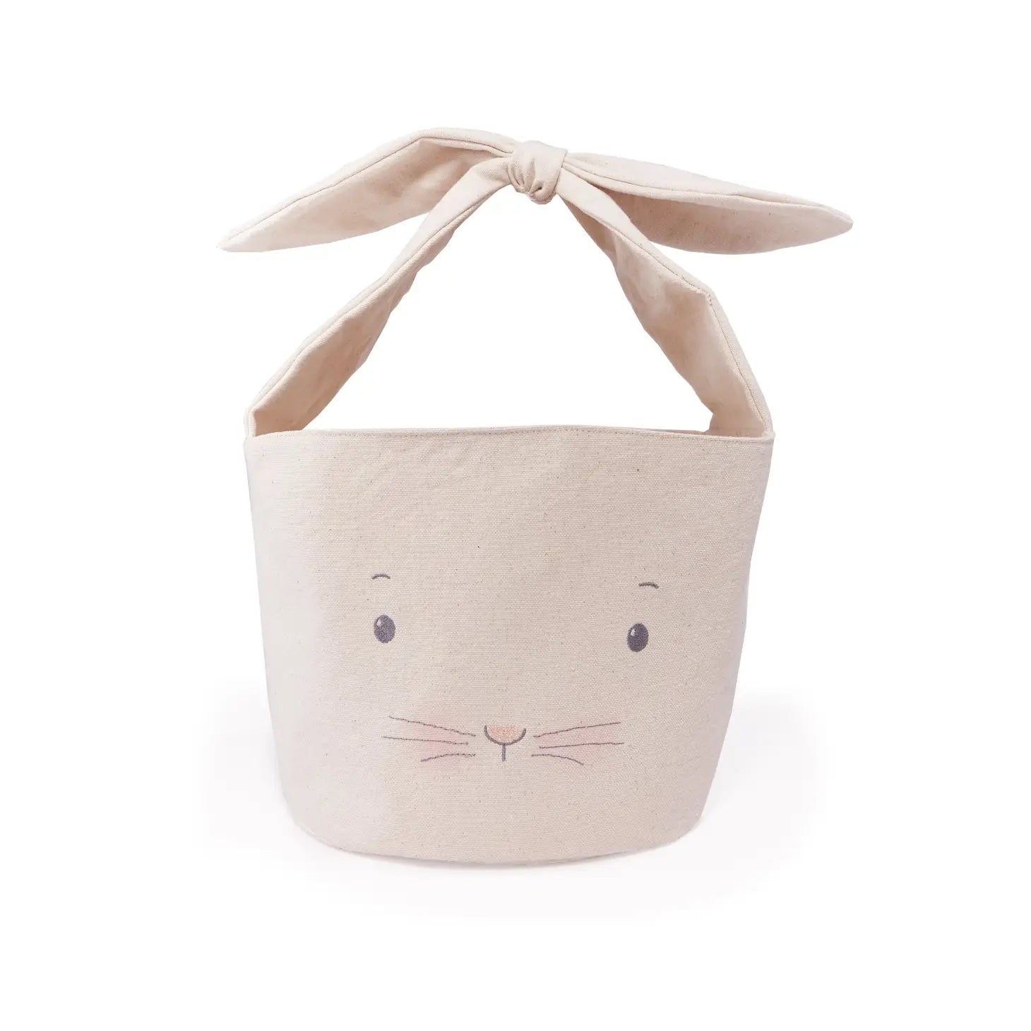 Bunnies by the Bay Blossom Bunny Basket - Cream