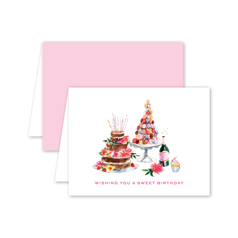 Colorful Fete Birthday Card