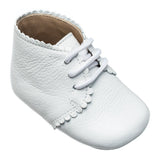 White Leather Baby Bootie Elephantito