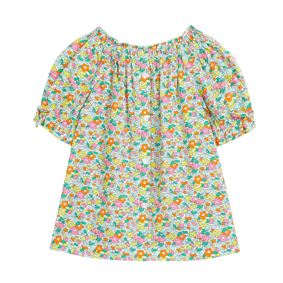 Harlow Floral Millie Top by Bisby