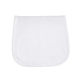 Nellapima Basketweave Burp Cloth - White Picot Trim