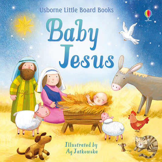 Usborne Little Board Books Baby Jesus