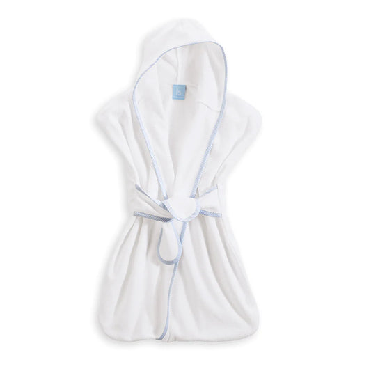 Bliss Hooded Terry Bath Sac - Blue