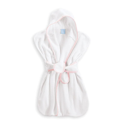 Bliss Hooded Terry Bath Sac - Pink