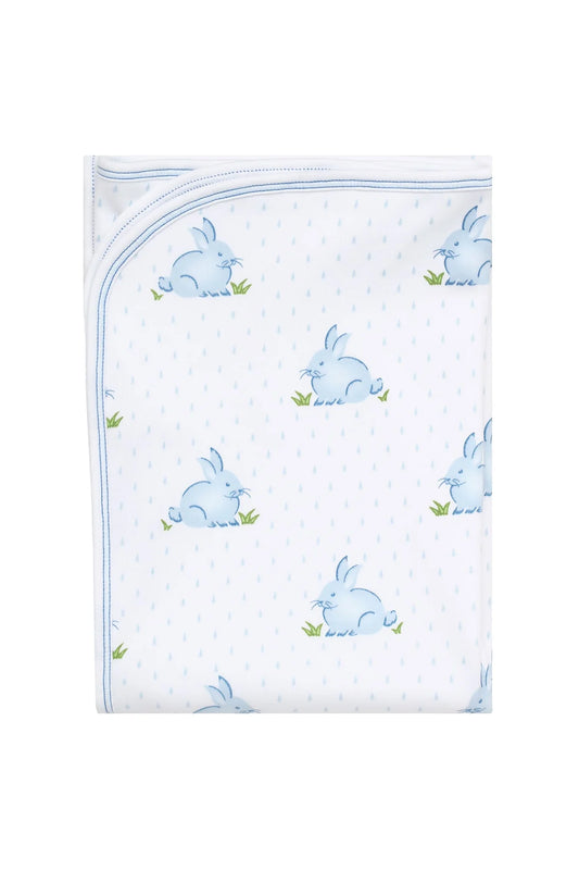Nellapima Bunny Baby Blanket - Blue