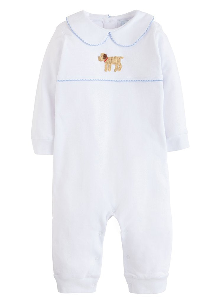 Little English Lab Crochet Playsuit