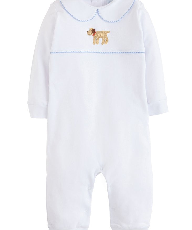 Little English Lab Crochet Playsuit