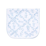 Nellapima Bears Trellace Burp Cloth - Blue