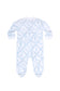 Nellapima Bears Trellace Zipper Footie - Blue