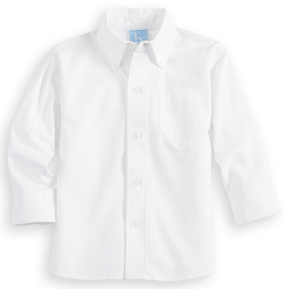 Oxford Button-down Shirt - White