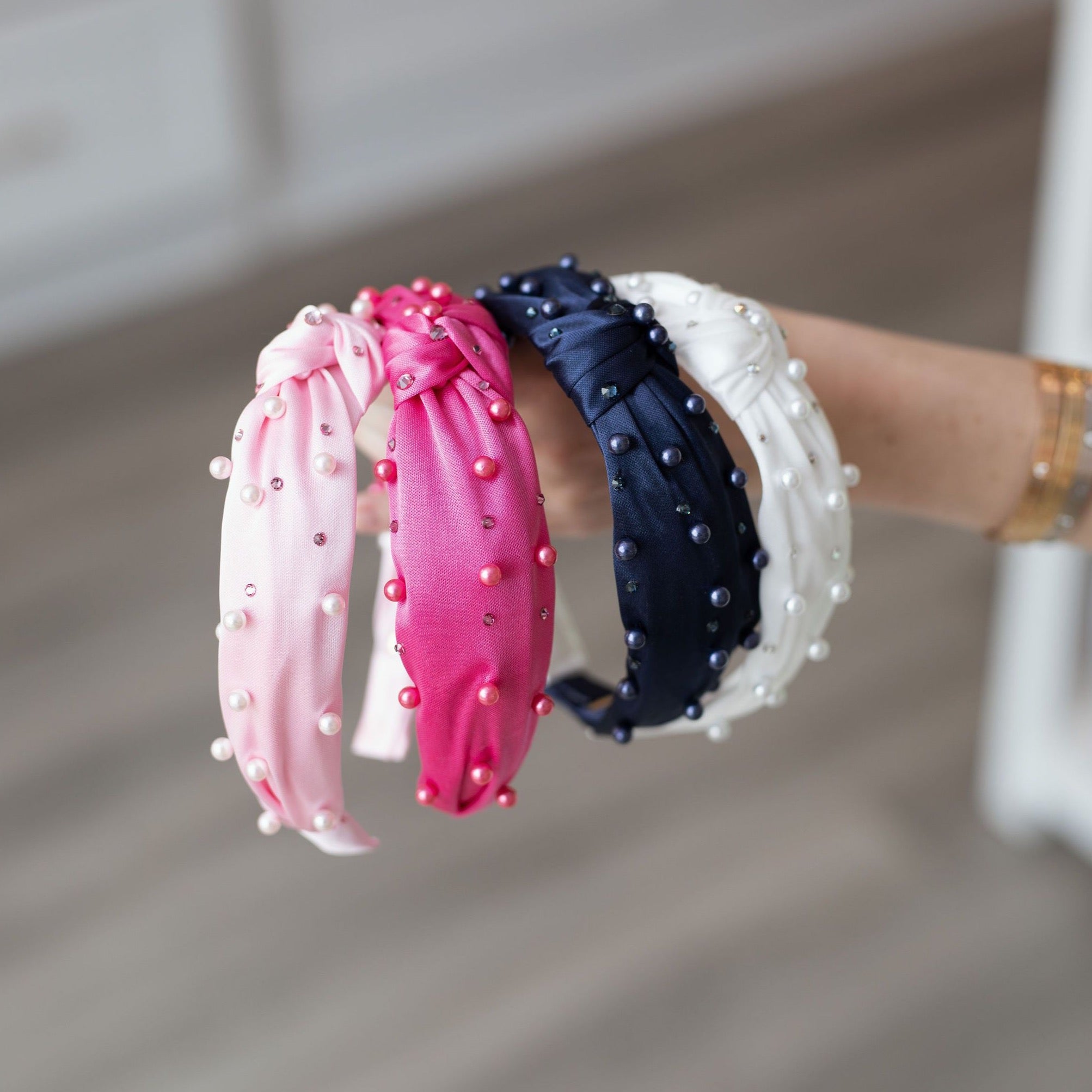 Bari Lynn Pearl Knot Headband for Chlldren Jojo Mommy Dallas