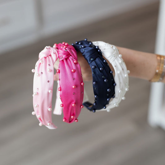 Bari Lynn Pearl Knot Headband for Chlldren Jojo Mommy Dallas