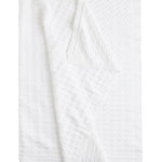 Y0BX08OS Little English White Cableknit Unisex Baby Blanket JoJo Mommy Dallas