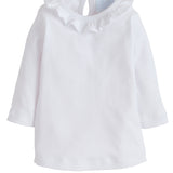 Little English Caroline Knit Blouse - White