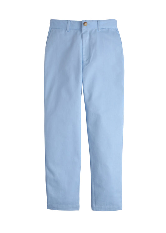 Classic Pant in Light Blue Twill by Little English